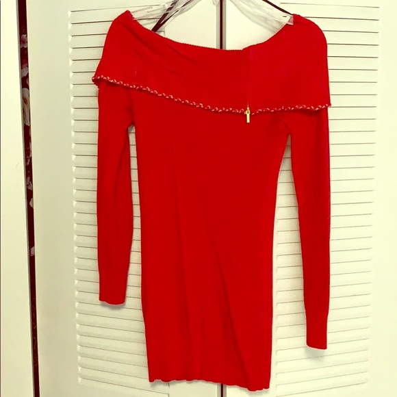 bebe Sweaters - Bebe Red Sweater